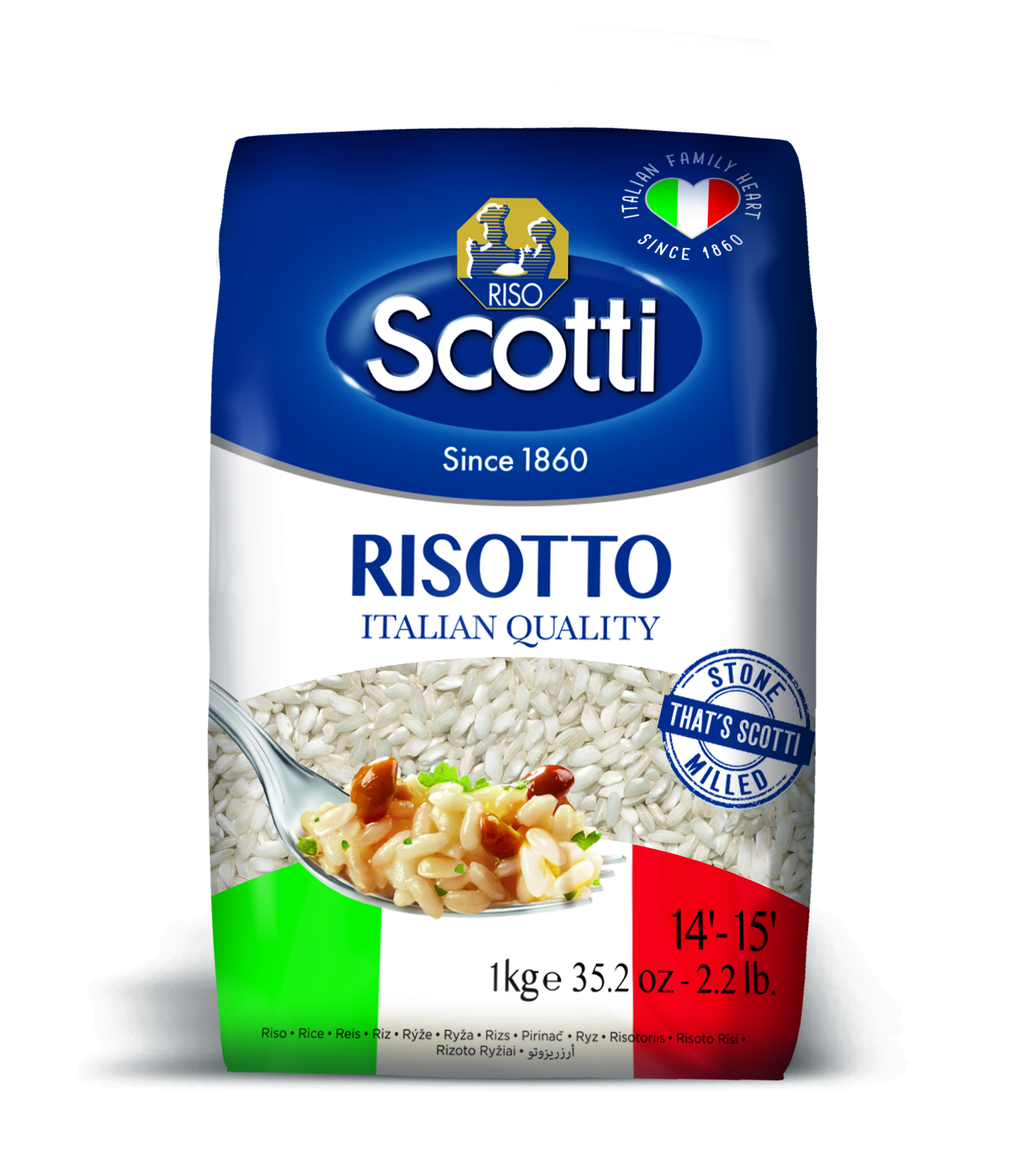 გრძელმარცვლიანი ბრინჯი “რიზოტტო”